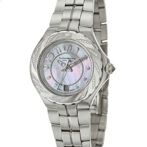 TechnoMarine Sea Pearl Swiss Quartz MOP Diamond Watch